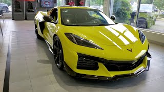 C8 Corvette Z06 Accelerate Yellow Metallic Z07 package [upl. by Corley]