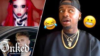 Judging Tattoos of YouTubers Jake Paul Jeffree Star Kelly Eden and More  Tattoo Artists React [upl. by Farrand]