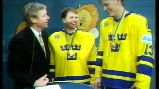 IshockeyVM 19910504 SverigeSovjet SWEURS 21 SVT DEL 4 [upl. by Pyne]