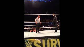 Stings WWE debut live [upl. by Aneleairam]