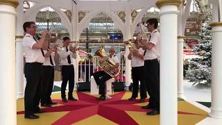 Salvation Army Band play at the Ideal Home Show  Joy to the World [upl. by Cliff]