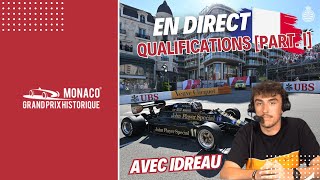 🛑 Qualifications en DIRECT Samedi aprèsmidi FR  Grand Prix de Monaco Historique [upl. by Tacklind]