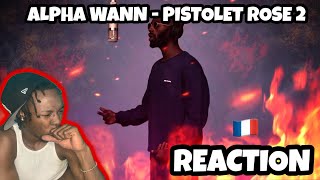 AMERICAN REACTS TO FRENCH RAP Alpha Wann  Pistolet Rose 2  A COLORS SHOW [upl. by Nodyl565]