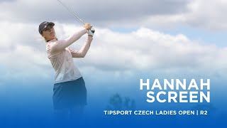 Hannah Screen leads the way ahead of the final day  Tipsport Czech Ladies Open [upl. by Nywnorb68]