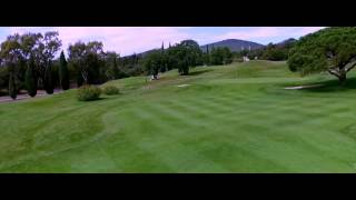 Trou 17  Par 4  Golf de Roquebrune Resort [upl. by Ahsiruam]