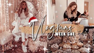 VLOGMAS WEEK 1 New House amp Car Festive Baking  Christmassy Road Trips ✨ [upl. by Brianna]