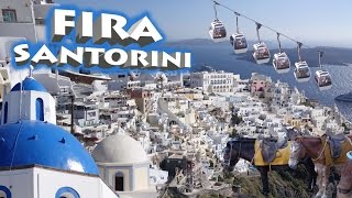 Fira  Santorini  Greece 4K [upl. by Roter]