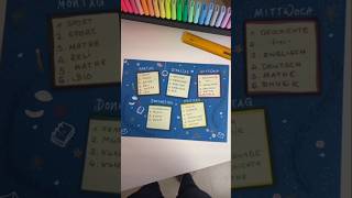 😍 DIY Stundenplan selber machen 📖✏️ Organisiert ins neue Schuljahr 📝🥳💕 backtoschool [upl. by Drucill243]