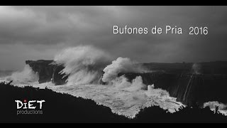 Temporal Bufones de Pria 9 de febrero 2016 Llanes ASTURIAS [upl. by Gayle508]