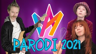 Melodifestivalen 2021 PARODI med TBB [upl. by Beard825]