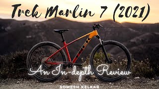 TREK MARLIN 7 2022  Trek Marlin 7 first impression videos  trek marlin 7 hardtail mountain bike [upl. by Low847]