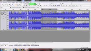 Tutorial Audacity  LiederMusik schneiden [upl. by Issej]