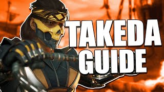 HOW TO PLAY Takeda in Mortal Kombat 1 MoveSets 45 Combos Gameplan Thoughts [upl. by Sartin547]