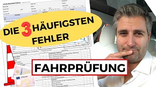 DIE 3 HÄUFIGSTEN FEHLER BEI DER PRAKTISCHEN FAHRPRÜFUNG UND WIE DU SIE VERMEIDEST [upl. by Hannah]