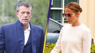 Jennifer Lopez and Ben Affleck Arrive Separately at His Sons Graduation Amid Marriage Troubles [upl. by Ayres115]