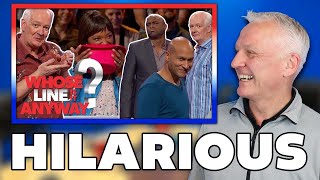 Best Scenes From A Hat  Whose Line Is It Anyway REACTION  OFFICE BLOKES REACT [upl. by Eibreh937]