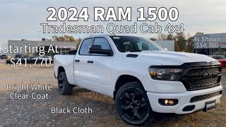 2024 RAM 1500 Tradesman Night Edition [upl. by Ferneau]