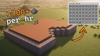 Minecraft Easy Creeper Farm  1700 Gunpowder per hour  121 [upl. by Naliorf]