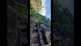 ajantacaves architecture ancienthistory hindu caves sculpture nature [upl. by Harmonie186]