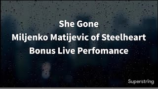 Shes Gone Miljenko Matijevic of Steelheart Bonus Live Performance King Of Masked Singer [upl. by Ojibbob]