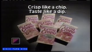 Nabisco Great Crisps Commercial  1985 [upl. by Huston]