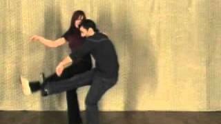 Spinning Scarecrow  Lindy Hop Dance Lesson Andrew Sutton Laura Glaess 608 [upl. by Eunice523]