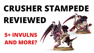 Crusher Stampede  Tyranids Army of Renown Rules Reviewed from White Dwarf [upl. by Adnir]