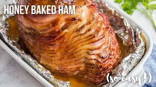 EASY Honey Baked Spiral Ham  The Recipe Rebel [upl. by Bat806]