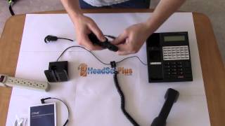 How To Setup Plantronics CS540 Wireless Headset [upl. by Buffo751]