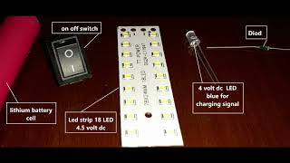 Emergency Light at Home No Charging Module Needed [upl. by Onihc]