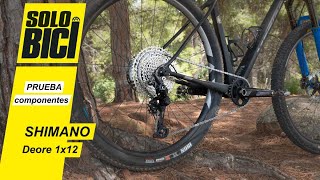 Shimano Deore 1x12  Prueba  Review en español [upl. by Steffane]