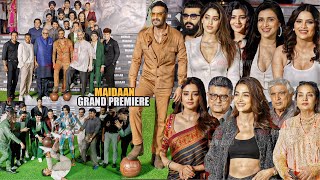 UNCUT  Maidaan Movie Starstudded Premiere  AjayDevgn Priyamani Janhvi Arjun Mannara Pooja [upl. by Lleoj]