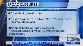 TxDOT road closures for week of June 21 2024 [upl. by Mehetabel58]