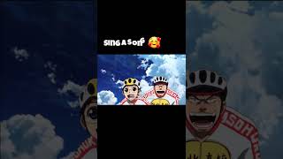 YOWAMUSHI PEDAL  Onoda sing an animation song quotprincess😍 [upl. by Crowe]