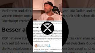 XRP besser als BITCOIN❓xrp xrpnews xrpripple xrpripple crypto krypto bitcoin [upl. by Rosemary]