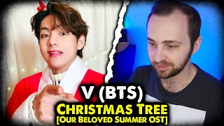 V BTS  Christmas Tree Our Beloved Summer OST  реакция на кпоп [upl. by Ahsen917]