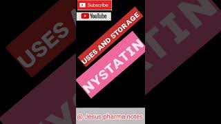 Uses and storage of Nystatineducation bpharmacy medicine shortvideo shorts viralvideo [upl. by Sanderson]