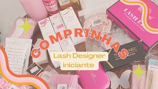 COMPRINHAS de Extensão De Cílios  Lash Designer  Iniciante 🧚🏾‍♀️🌷🌈 [upl. by Sofia503]