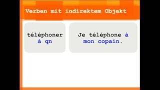 die Objekte Teil 1 direktes oder indirektes Objekt im Französischen [upl. by Naicad]