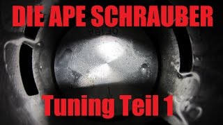 Die Ape Schrauber  Ape 50 Tuning Teil 1 [upl. by Ditter]