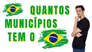 Quantos Municípios tem o Brasil Como você já sabe esse [upl. by Rogergcam]