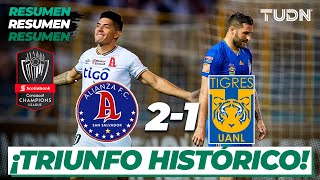 Resumen y Goles  Alianza FC 2  1 Tigres  Concacaf Champions League 2020  TUDN [upl. by Llenal]