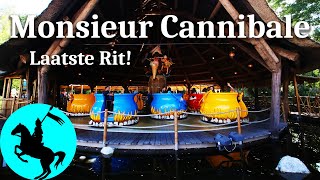 Monsieur Cannibale Offride Laatste Rit  05092021  Efteling [upl. by Adnamas]