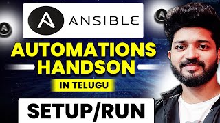 Ansible Playbook Tutorial  Mega HandsOn  Fresher to Experienced concepts expalined inTelugu [upl. by Aniretake]