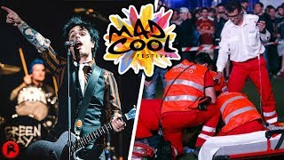 Green Day Criticised For Playing Show After Acrobat Falls To Death [upl. by Ulises773]