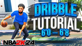 ULTIMATE DRIBBLING TUTORIAL in NBA 2K24 w Handcam For 60  68 Guards [upl. by Strephonn]