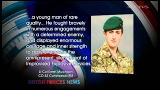 Tributes to Royal Marine shot dead in Afghanistan 210911 [upl. by Lacefield7]