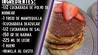 Tortitas americanas  Receta pancakes [upl. by Shyamal]