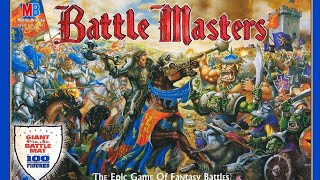 Ep 68 Battle Masters Board Game Review Milton Bradley 1992  How To Play [upl. by Balling]