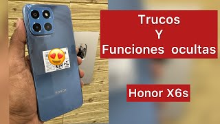 Honor X6s  trucos y funciones ocultas [upl. by Newfeld]